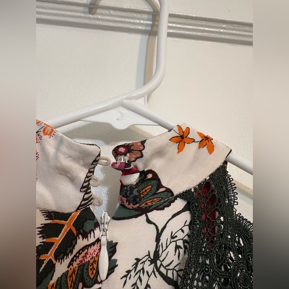 By Anthropologie Lace-Trim A-Line Dress - Picture 5 of 6